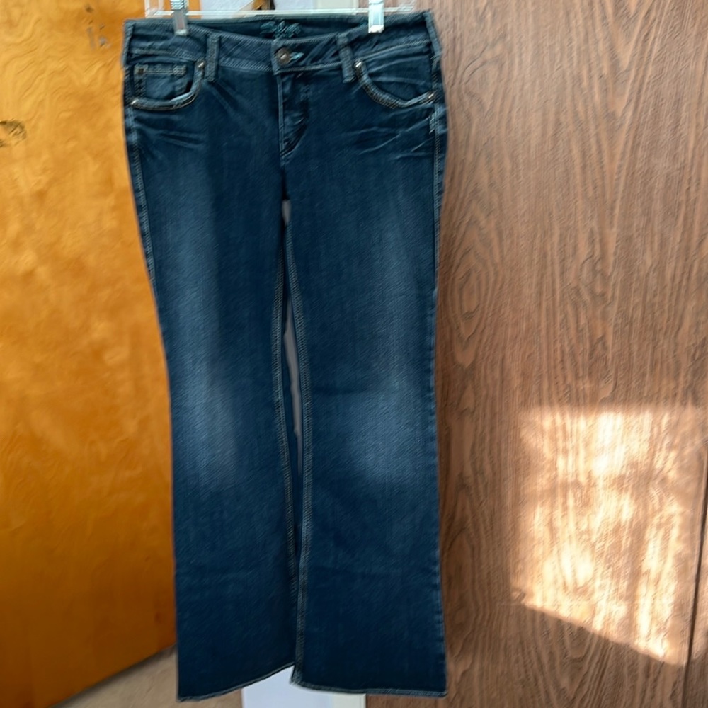 Silver aiko jeans